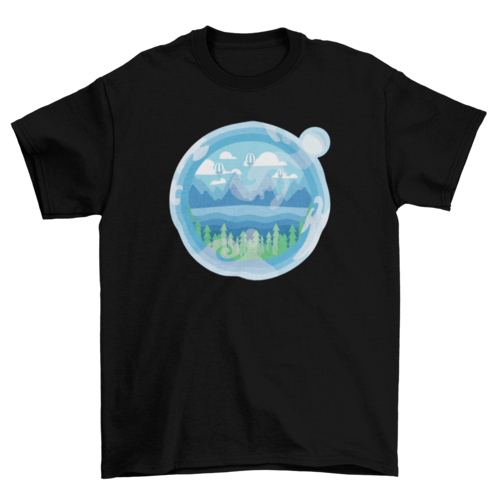 Ethereal Earth Bubble T-Shirt