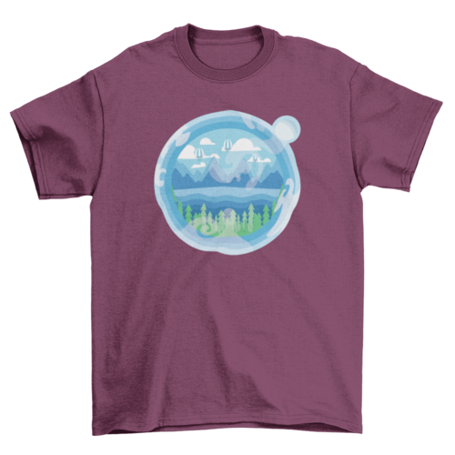 Ethereal Earth Bubble T-Shirt