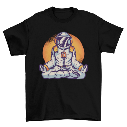 Cosmic Calm Astronaut T-Shirt