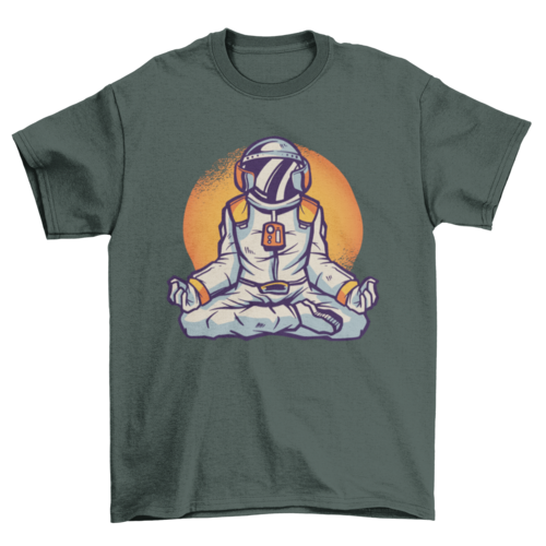 Cosmic Calm Astronaut T-Shirt