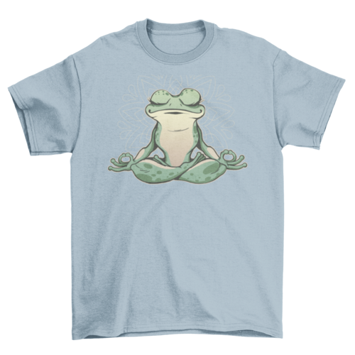 Mindful Frog Meditation T-shirt